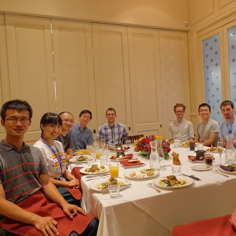 Farewell party for Qifeng, July 2018