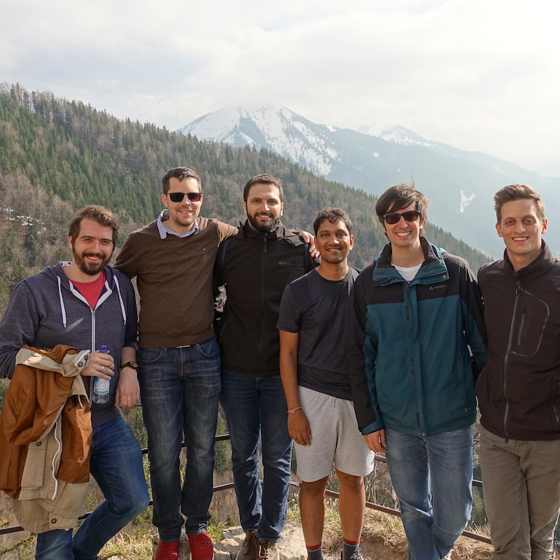 Hiking in the Bavarian Alps, April 2019